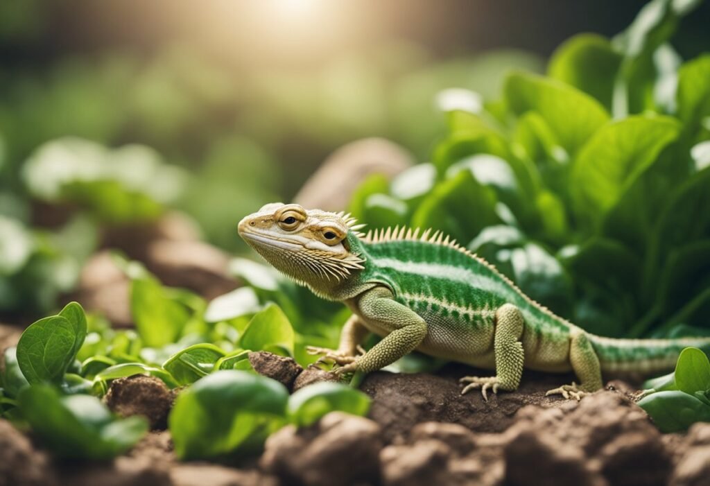 Can Bearded Dragons Eat Spinach and Spring Mix?