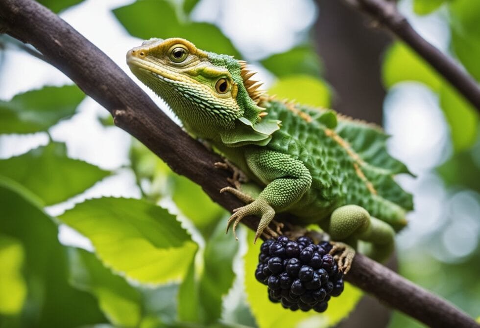 Can Bearded Dragons Eat Mulberries?