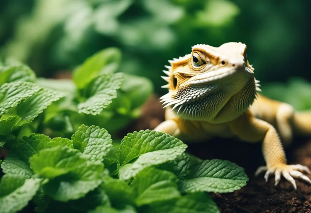 Can Bearded Dragons Eat Mint Leaves