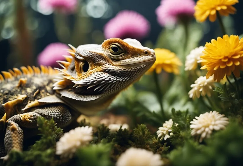 Can Bearded Dragons Eat Mums