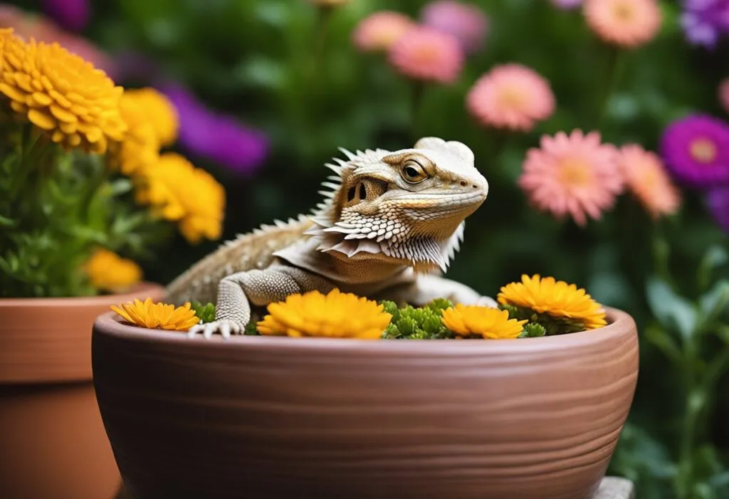 Can Bearded Dragons Eat Mums