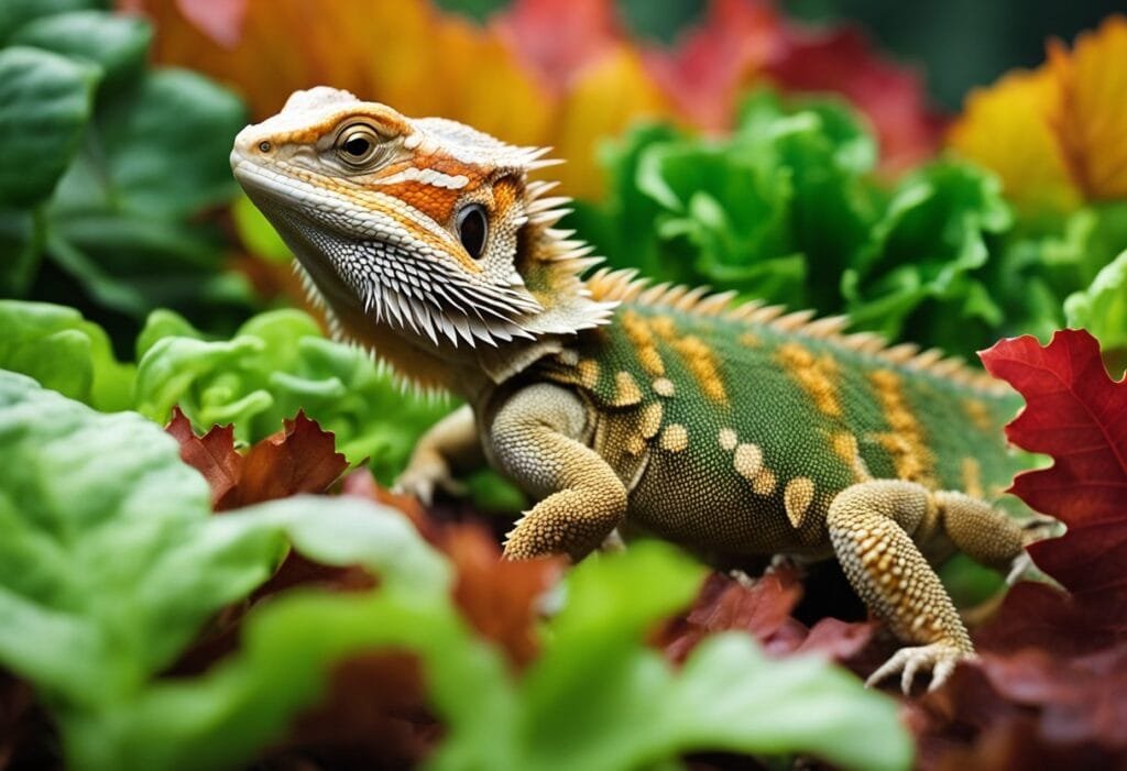 Can Bearded Dragons Eat Red Leaf Lettuce