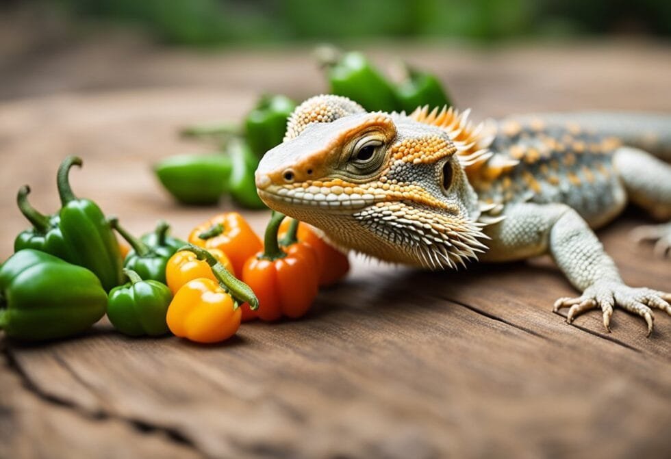 Can Bearded Dragons Eat Sweet Mini Peppers?