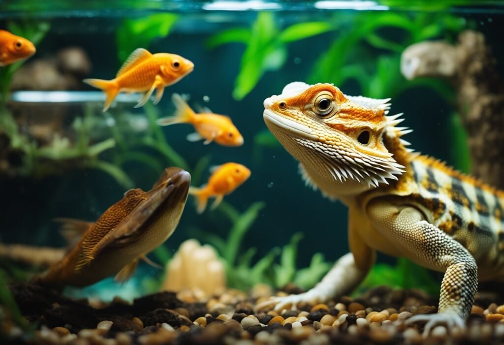 Can Bearded Dragons Eat Goldfish