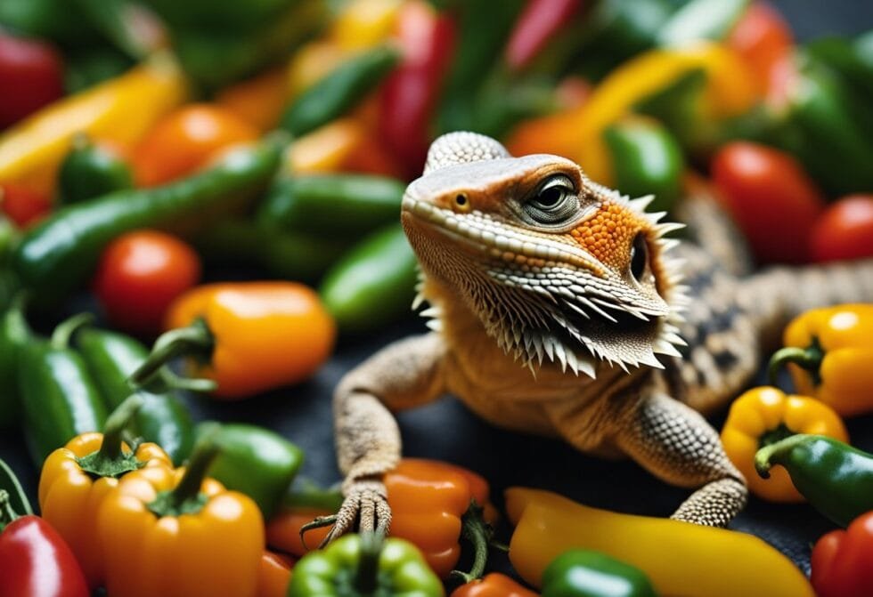 Can Bearded Dragons Eat Sweet Mini Peppers?