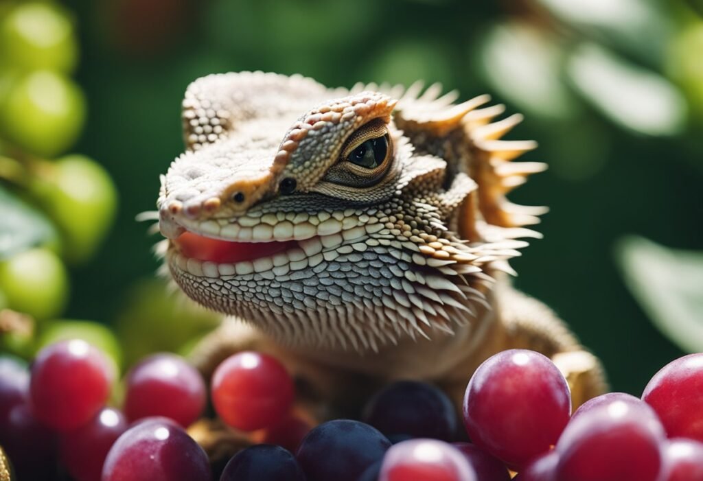 Can Bearded Dragons Eat Red Grapes