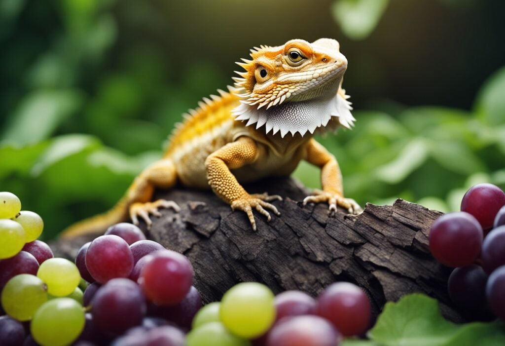 Can Bearded Dragons Eat Red Grapes