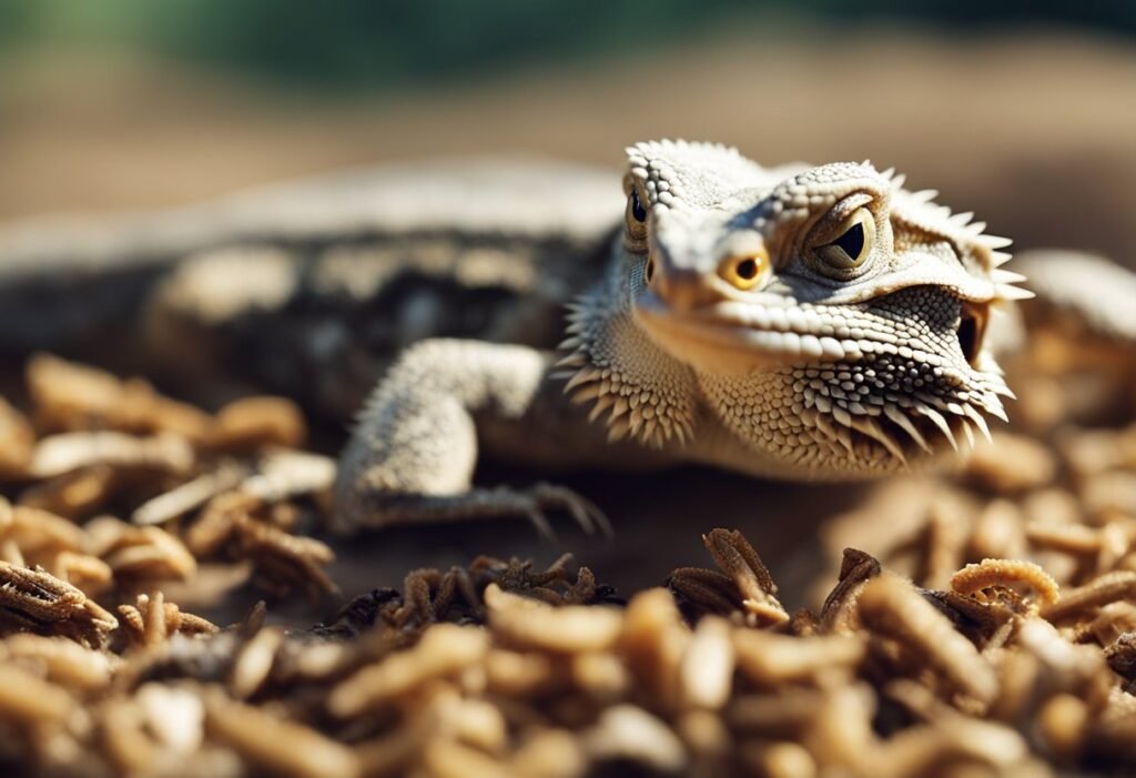 Can Bearded Dragons Eat Dried Mealworms